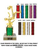 Traditional Single Column - 08" Trophy