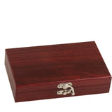 Card and Dice Set - Rose Wood Finish