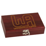 Card and Dice Set - Rose Wood Finish