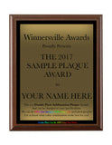 Double Plate Plaque - Sublimation