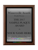 Double Plate Plaque - Sublimation