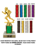 Traditional Single Column - 08" Trophy